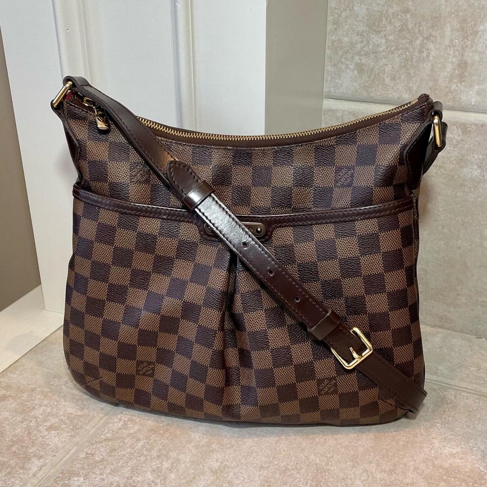 Louis Vuitton Bloomsbury PM Damier Ebene Print